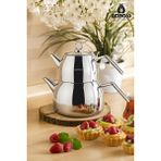 Amboss Viventea 4 Parça Paslanmaz Çelik Büyük Boy Çaydanlık
