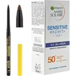 Ambre Solaire Güneş Koruyucu Yüz Kremi Spf 50 50 ml + Elite Kajal Göz Kalemi Kahverengi
