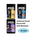 Ambrosia 36'lı Poch Karma Koli Kedi Maması 05