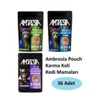 Ambrosia Poch Karma Koli Kedi Maması 36 Adet 01