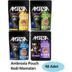 Ambrosia Poch Karma Koli Kedi Maması 48 Adet 02