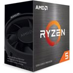 AMD Ryzen 5 5600 6 Core 3,50-4.40GHz 35MB Cache 65W, Wraith Stealth FAN AM4 Soket Box İşlemci