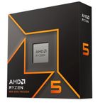 AMD Ryzen 5 9600X İşlemci, 6 Çekirdek/12 Dizginsiz İplik, Zen Mimarisi 5, 38MB L3 Önbellek, 65 W TDP, 5,4 GHz'e kadar Frekans Artışı, Soket AM5, DDR5 ve PCIe 5.0, Fan Yok