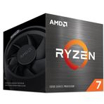 AMD Ryzen 7 5700 işlemci (8 çekirdek/16 dişli, 65 W TDP, AM4 soket, önbellek 20 MB, 4,6 GHz'e kadar frekans artırma, Wraith Spire soğutucu)