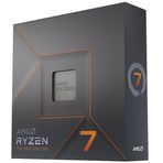 AMD Ryzen 7 7700X 4.5GHz-5.4GHz 40MB Cache 8 Core 16 Threads AM5 105W Kutulu İşlemci