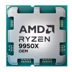 AMD Ryzen 9 9950X 4.3 GHz 64 MB AM5 170 W İşlemci Tray