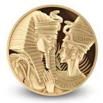 Amenhotep Nefertiti 1/10 Ons Altın Sikke Coin