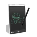 Amentes Çocuk LCD Yazı Çizim Tableti 8.5 inç – Kalemli, Silinebilir, Eğitim, Eğlence ve Not Etmek için