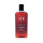 American Crew 3in1 Chamomile & Pine With Relaxing Fragrance Erkekler İçin Besleyici Şampuan + Saç Kremi + Vücut Losyonu 450 Ml - Şeffaf