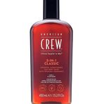American Crew 450 ml American Crew 3 in 1 Erkekler için Şampuan Saç Kremi Vücut Jeli