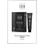 American Crew Precision Blend Erkek Saç Boyası 2-3 Dark 3 x 40 ml Doğal Koyu Ton Gri Kapama Etkisi