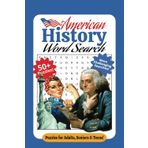 American History Word Search Puzzle Book: Word Searches with Easy to Read Print about American History, World War 2, Founding Fathers and More | 6X9 ... for Vacations, Holidays and Free Times.
