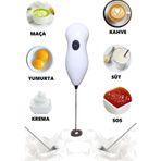 American Monarch Mini El Mikseri, Pilli Süt Köpürtücü, Kahve Çırpıcı, Telli Blender, Cappuccino Mixer