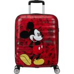 American Tourister Kırmızı Wavebreaker Kabin Boy Valiz - Kırmızı - Siyah