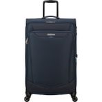 American Tourister Lacivert Çekçekli Kumaş Valiz Summerrıde-Spınner L Exp Tsa