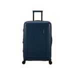 American Tourister Lacivert Çekçekli Sert Valiz Dashpop-Spınner 67/24 Exp Tsa