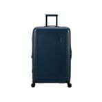 American Tourister Lacivert Çekçekli Sert Valiz Dashpop-Spınner 77/28 Exp Tsa