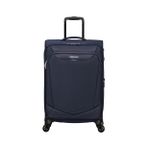 American Tourister Lacivert Unisex Çekçekli Kumaş Valiz SUMMERRIDE-SPINNER EXP TSA