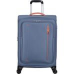 American Tourister Mavi Cloudrider 4 Tekerlekli Orta Boy Valiz 67 cm