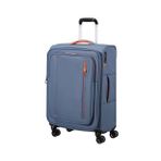 American Tourister Mavi Erkek Çekçekli Kumaş Valiz CLOUDRIDER-SPINNER M EXP TSA