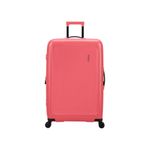 American Tourister Pembe Çekçekli Sert Valiz Dashpop-Spınner 77/28 Exp Tsa