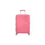 American Tourister Pembe Soundbox - Körüklü 67 cm Orta Boy Sert Valiz