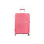 American Tourister Pembe Soundbox - Körüklü Büyük Boy Valiz 77 cm