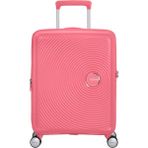American Tourister Pembe Soundbox - Körüklü Kabin Boy Sert Valiz - Turuncu