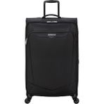 American Tourister Siyah Çekçekli Kumaş Valiz Summerrıde-Spınner L Exp Tsa