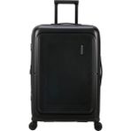 American Tourister Siyah Çekçekli Sert Valiz Dashpop-Spınner 67/24 Exp Tsa