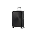 American Tourister Siyah Soundbox - Körüklü 77 cm Büyük Sert Valiz