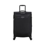 American Tourister Siyah Unisex Çekçekli Kumaş Valiz SUMMERRIDE-SPINNER EXP TSA