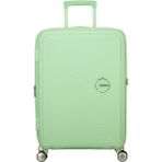 American Tourister Soundbox - 67 cm Orta Boy Sert Valiz - Yeşil