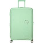 American Tourister Yeşil Soundbox - Körüklü Spinner Büyük Boy Valiz