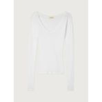 American Vintage Beyaz Kadın T-Shirt MAS02DE26 - L