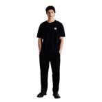 American Vintage Bisiklet Yaka T-Shirt, M/L, 5003243205, Siyah, Erkek