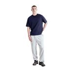 American Vintage Bisiklet Yaka T-Shirt, M/L, 5003309727, Lacivert, Erkek