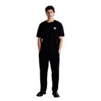American Vintage Bisiklet Yaka T-Shirt, S, 5003243205, Siyah, Erkek