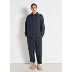 American Vintage Desenli Standart Gömlek Ceket, S, 5003309744, Antrasit, Erkek