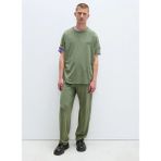American Vintage Haki Erkek Standart Desensiz T-Shirt MPYM02AH25FEUILVIN - XL