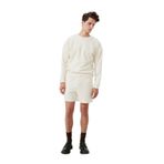 American Vintage Standart Sweat Şort, M, 5003243224, Ekru, Erkek