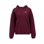American Vintage Standart Yazılı Baskılı Sweatshirt, S, 5003308951, Bordo, kadın