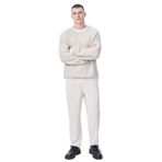American Vintage Straight Pantolon, S, 5003243218, Ekru, Erkek