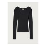 American Vintage T-Shirt, M, 5003372999, Siyah, Kadın