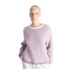 American Vintage V Yaka Koyu Pembe Kazak, M, 5003308947, Koyu Pembe, Kadın