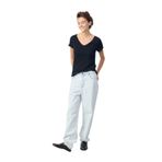 American Vintage V Yaka T-Shirt, S, 5003308941, Siyah, Kadın