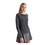American Vintage Yuvarlak Yaka T-Shirt, M, 5003308963, Lacivert, Kadın