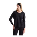American Vintage Yuvarlak Yaka T-Shirt, M, 5003308976, Siyah, Kadın