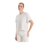 American Vintage Yuvarlak Yaka T-Shirt, S, 5003308960, Gri, Kadın