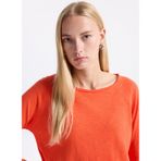 American Vintage Yuvarlak Yaka T-Shirt, S, 5003308974, Turuncu, Kadın
